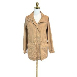 Woman’s Cabela’s lightweight tan utility coat size M